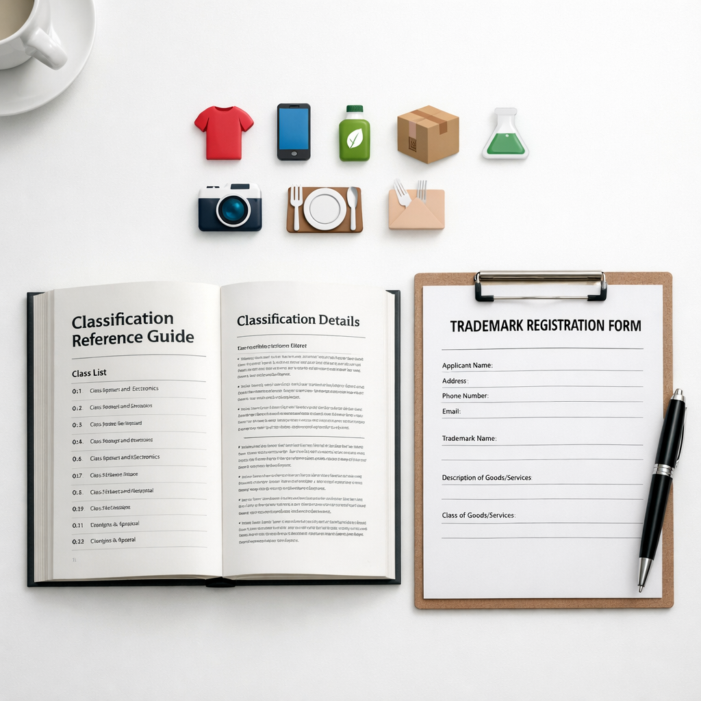 Trademark classification guide with examples for business owners